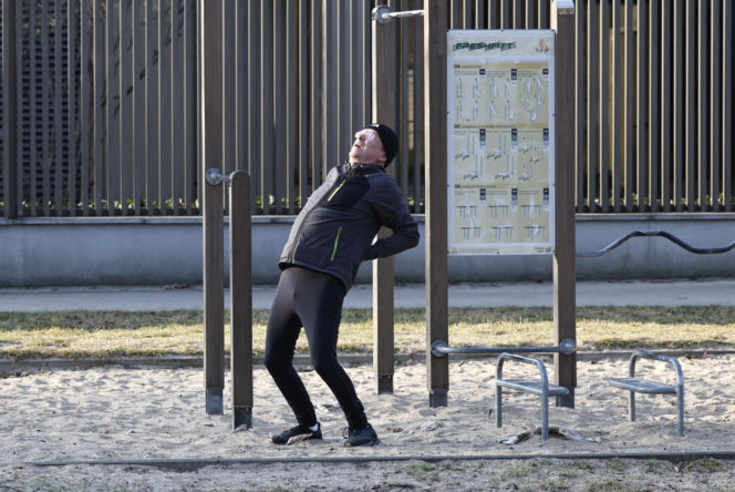 Senator Karczewski trenuje na wiosnę