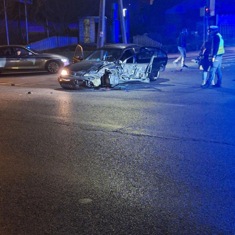 Kierujący hondą uciekał przed policją przez dwa miasta