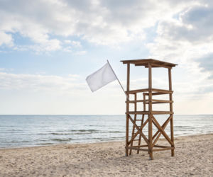 Sinice Chałupy. Czy w Chałupach można się kąpać 15.08? Flaga, warunki pogodowe