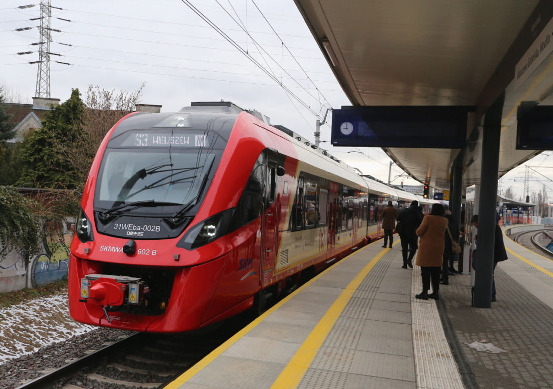 Szybka Kolej Miejska testuje swoje nowe pociągi