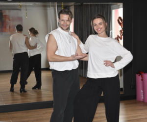 Sebastian Fabijański na probach do Tańca z Gwiazdami