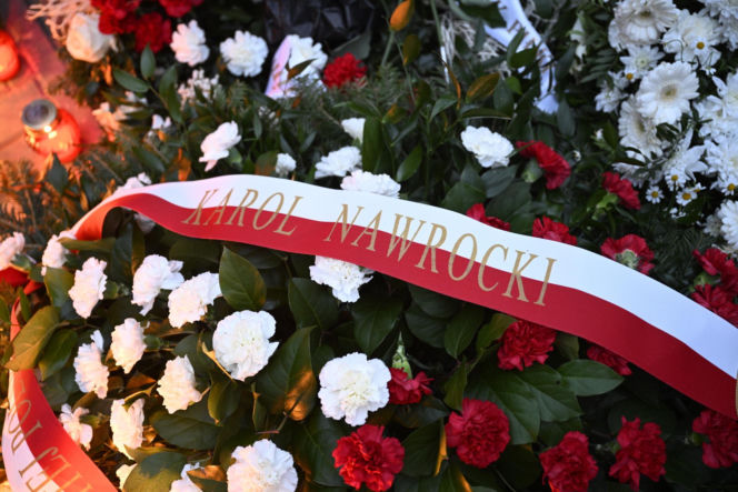 Tak wygląda grób Jacka Magiery po pogrzebie