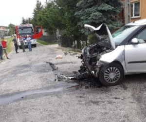 Dwa groźne wypadku w powiecie krakowskim! Trzy osoby trafiły do szpitala [ZDJĘCIA]