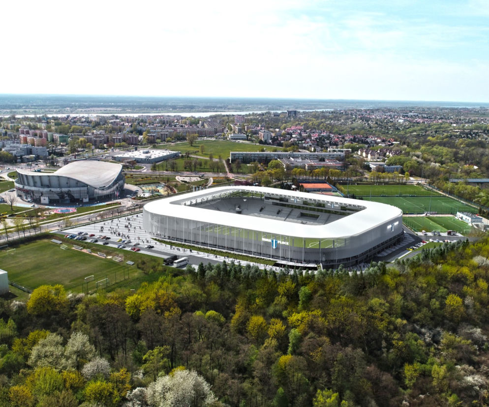 Co z nowym stadionem Wisły Płock? Decyzja radnych przybliża do jego powstania