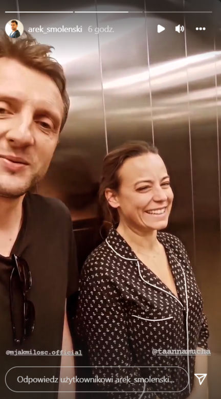 M jak miłość po wakacjach 2022. Bartek (Arkadiusz Smoleński), Magda (Anna Mucha)