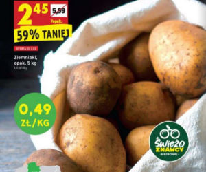 Ziemniaki 0,49 zł/kg