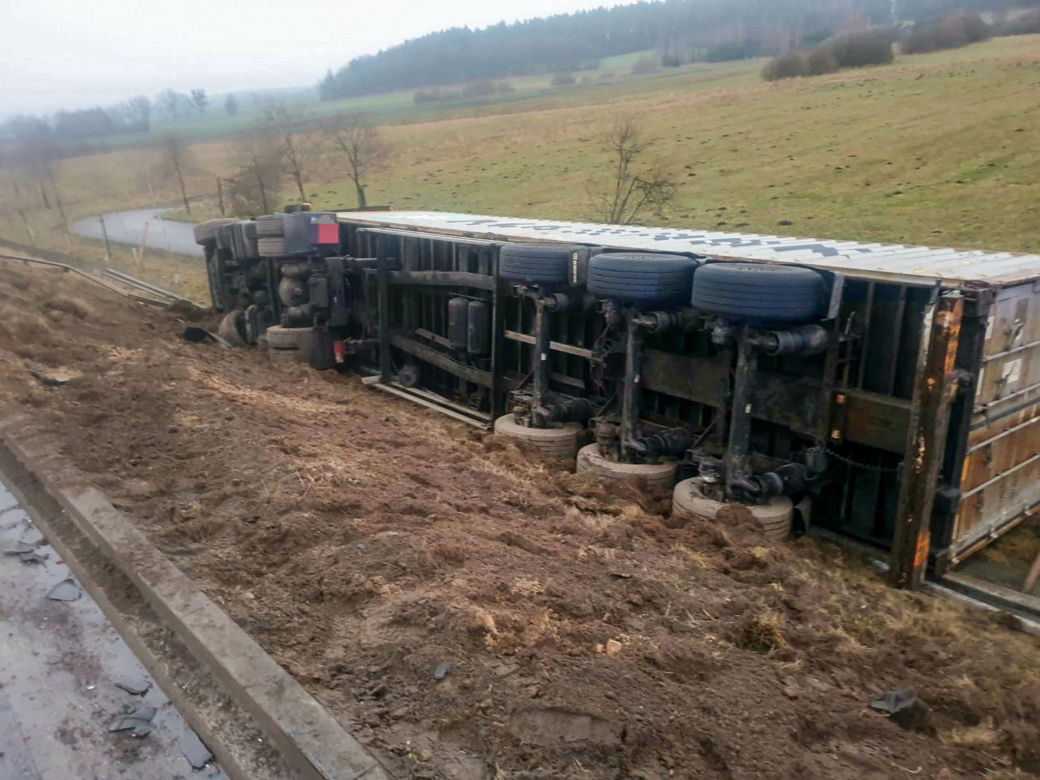 Tragiczny wypadek na obwodnicy Nidzicy. Zginął 35-latek