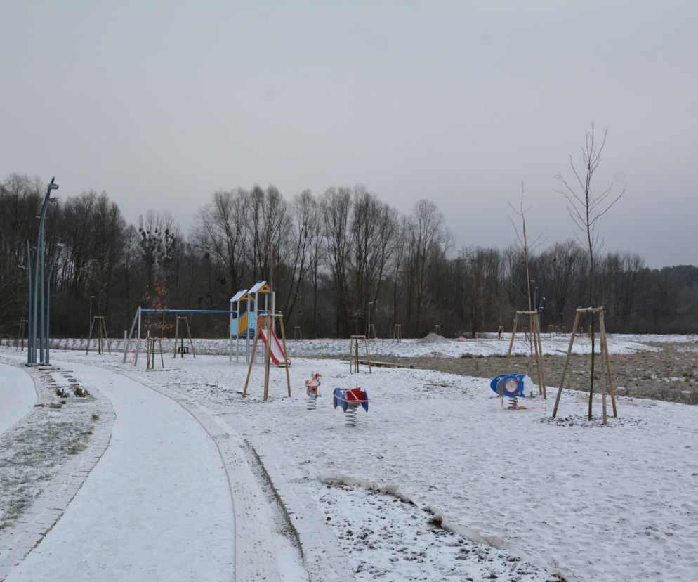 Ostatnie szlify przy budowie zbiornika na Nagórkach. Wkrótce powstanie tam wyczekiwany park