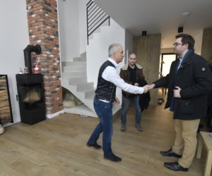 Z wizytą u Grzegorza Napieralskiego