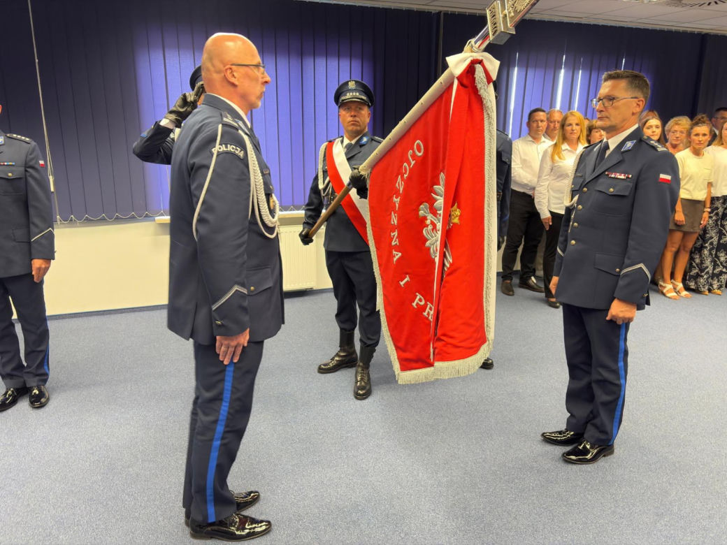 Nowy szef KMP w Siedlcach już na stanowisku
