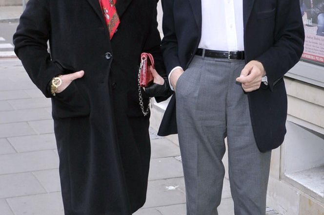 Andrzej Kopiczyński i Monika Dzieniesiewicz-Olbrychska