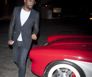 Will.I.Am z Black Eyed Peas w Corvette