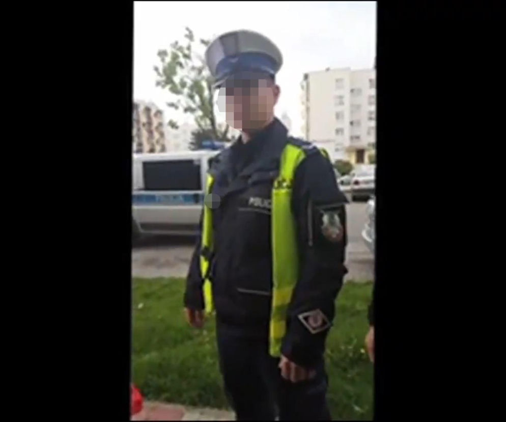 Oczerniali policjantów, film z interwencji wrzucili do sieci. Teraz para z Częstochowy przeprasza