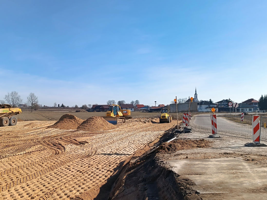 S19 Krynice-Białystok Zachód w budowie