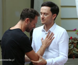 Barwy szczęścia odc. 1400. Władek Cieślak (Przemysław Stippa), Maciek (Tomasz Mycan)