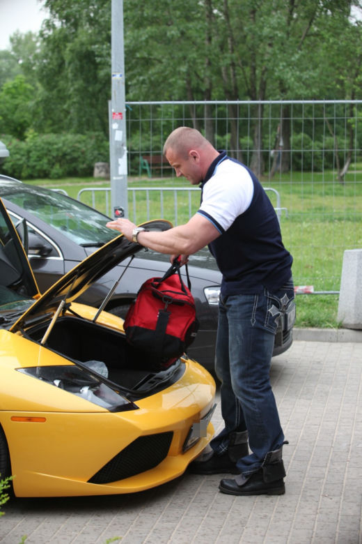 Mariusz Pudzianowski - Lamborghini Murcielago 