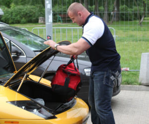 Mariusz Pudzianowski - Lamborghini Murcielago 