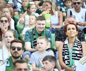 Legia Warszawa - Zagłębie Lubin: Zdjęcia kibiców