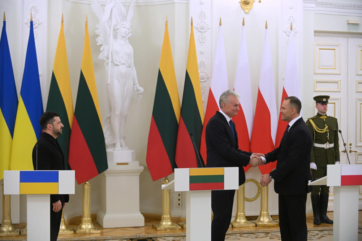 Prezydent RP Karol Nawrocki w Wilnie