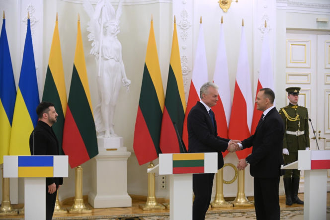 Prezydent RP Karol Nawrocki w Wilnie