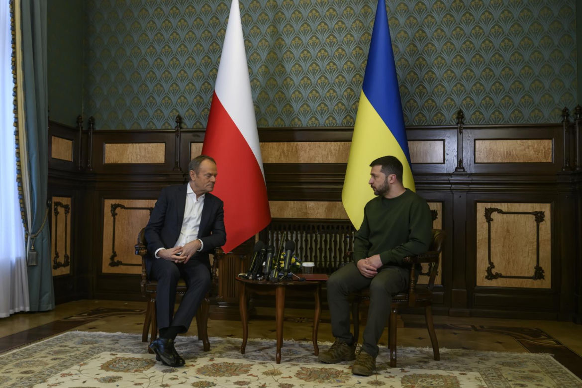Premier Donald Tusk spotkał się w Kijowie z prezydentem Wołodymyrem Zełenskim