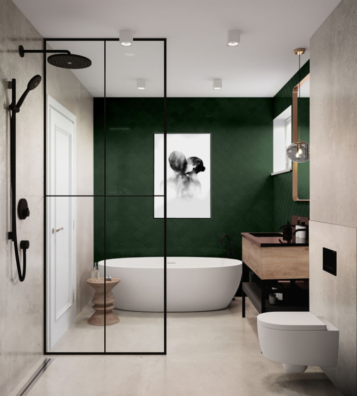 Vintage loft – projekt domu w Warszawie