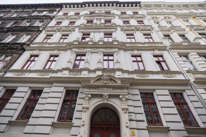 Wyremontowane kamienice przy ulicy Mierniczej