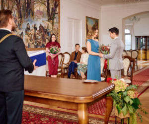 Na Wspólnej, odcinek 4174: Prowokacja Kaliny w dniu ślubu kończy się dramatycznym upadkiem ze schodów - ZDJĘCIA