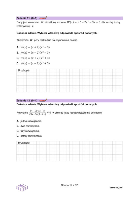 Matura próbna CKE: matematyka