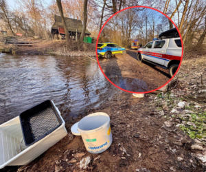 Ratownicy nie mogli nic zrobić. Ciało mężczyzny leżało w rzece