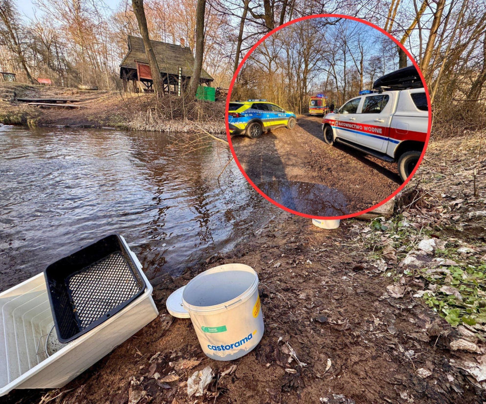 Tragedia w Cierpicach pod Toruniem. Ciało mężczyzny leżało w rzece