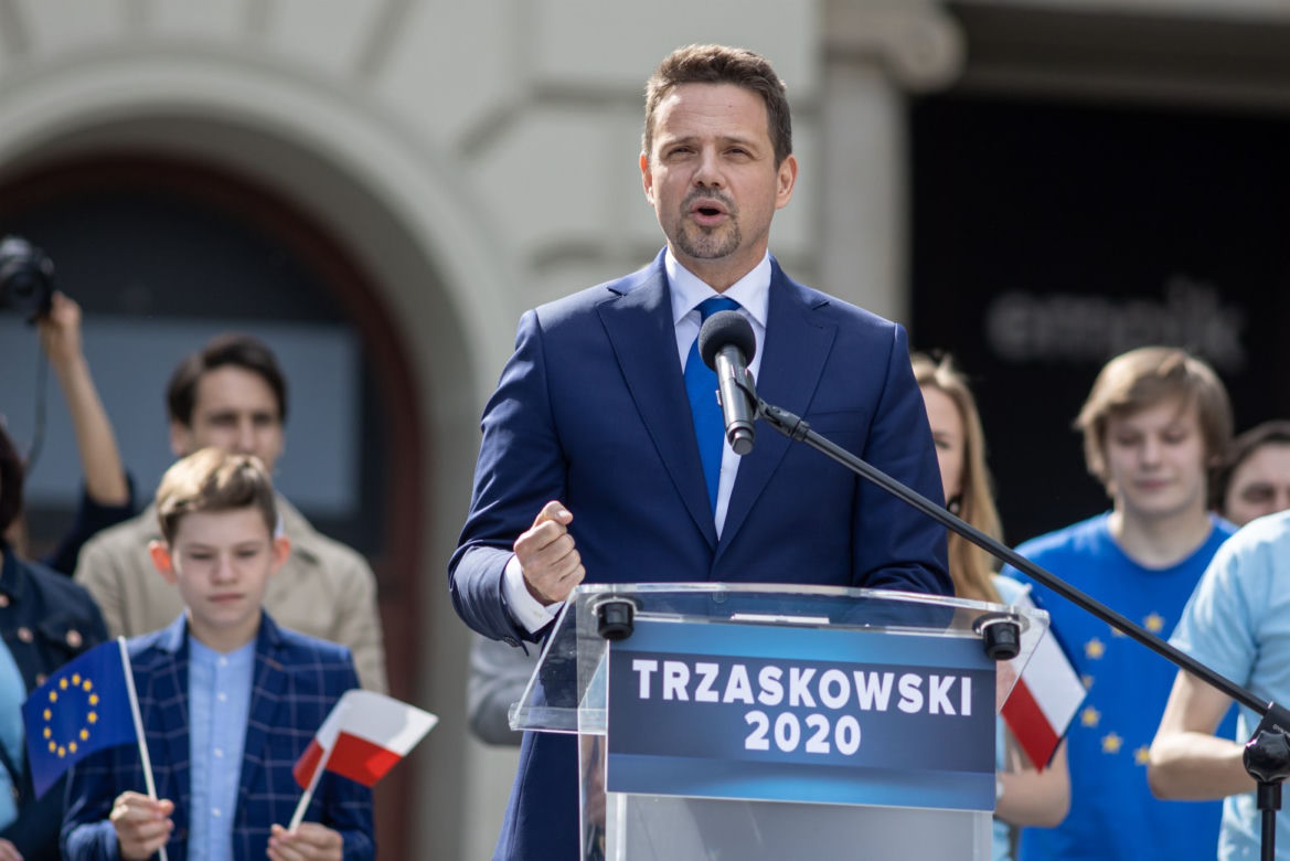 Rafał Trzaskowski w Poznaniu