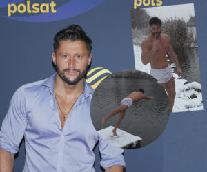 Piotr Mróz morsuje