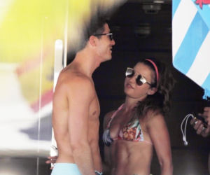 Robert Lewandowski i Anna Lewandowska