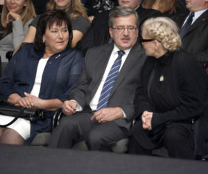 Anna Komorowska, Bronisław Komorowski, Magdalena Umer 