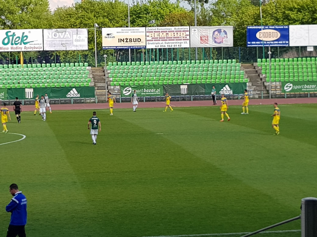 Olimpia Grudziądz - Elana Toruń