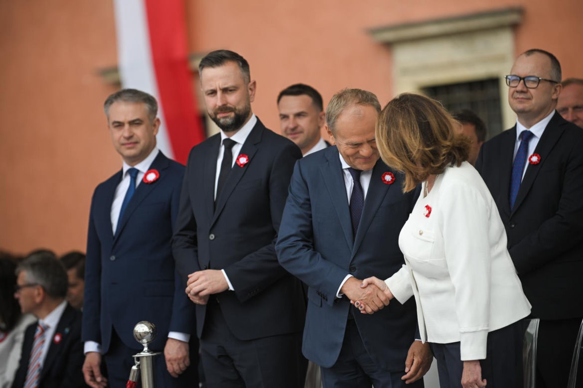 Uroczystości na pl. Zamkowym w Warszawie (3.05.2025)