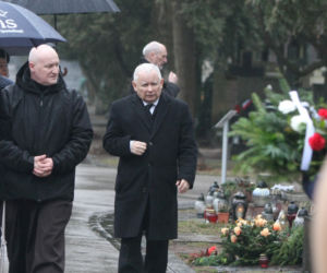Jarosław Kaczyński na obchodach miesięcznicy smoleńskiej