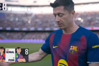 Aż huczy po zejściu Lewandowskiego w meczu Barcelony! Reakcja Polaka mówi wiele