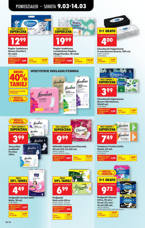 Biedronka - gazetka promocyjna 9.03.2026