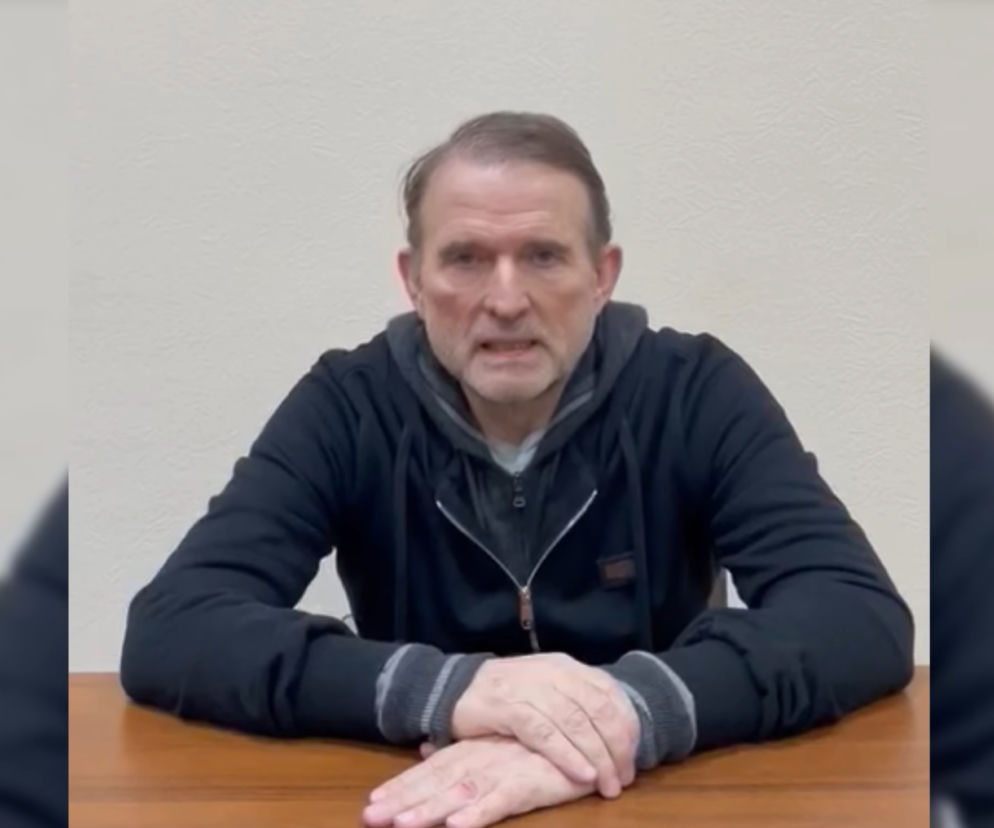  Wiktor Medwedczuk zaapelował o wymienienie go na obrońców i mieszkańców Mariupola