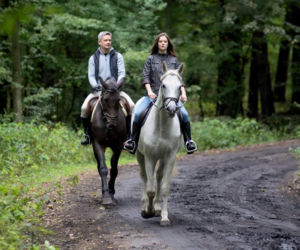 Cisza nad rozlewiskiem odc. 9. Konrada (Piotr Grabowski), Magda (Laura Breszka)