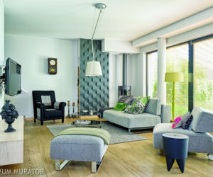 Salon w stylu eklektycznym
