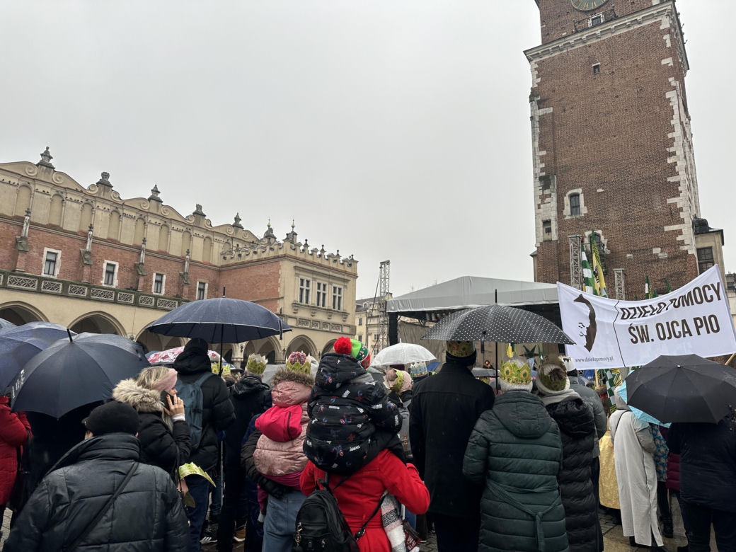 Orszak Trzech Króli przemaszerował przez Kraków