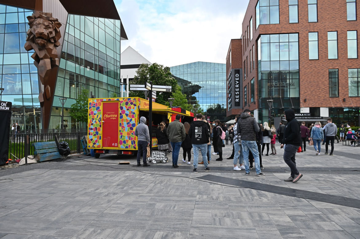 Food Trucki opanowały Forum Gdańsk
