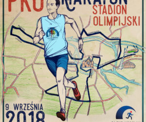 36. PKO Wrocław Maraton. Plakat