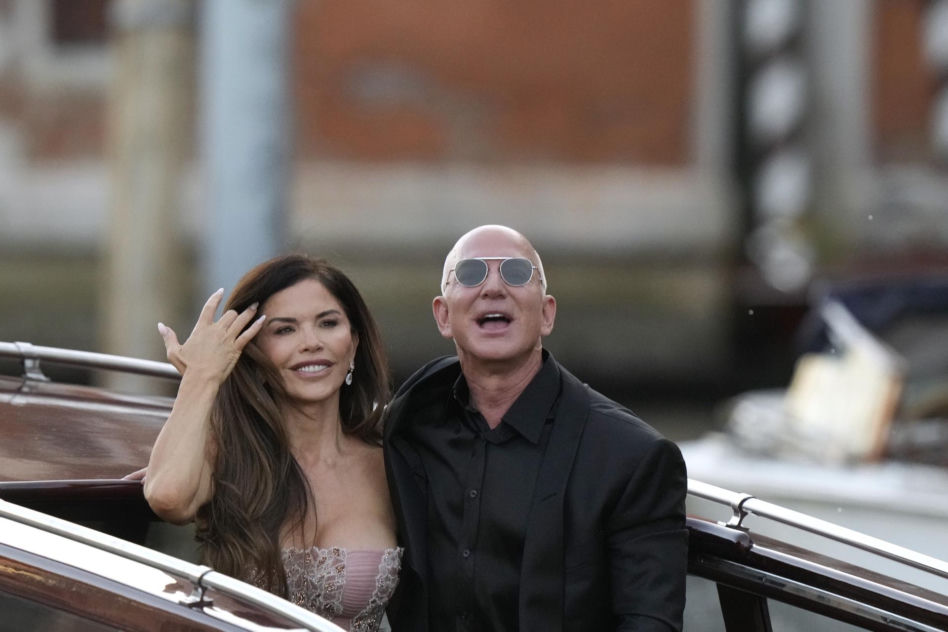 Jeff Bezos i Lauren Sanchez Bezos - ślub