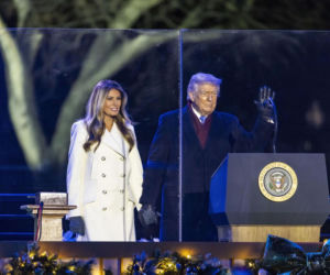 Odpalenie choinki świątecznej pod Białym Domem