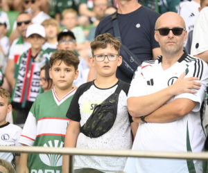 Legia Warszawa - Zagłębie Lubin: Zdjęcia kibiców