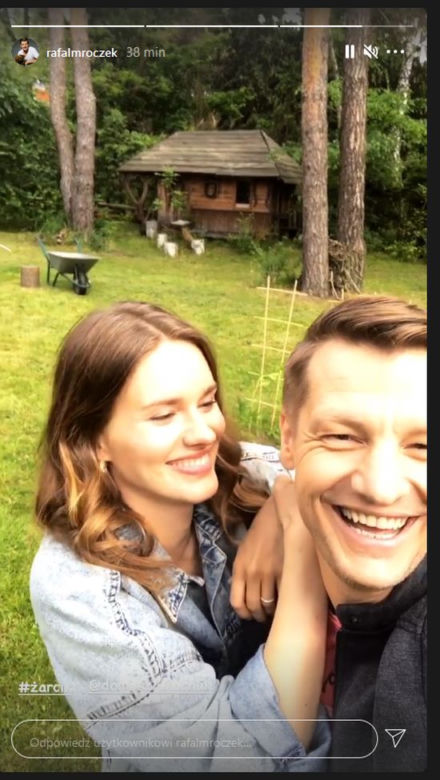 M jak miłość po wakacjach 2021. Franka (Dominika Kachlik), Paweł (Rafał Mroczek)